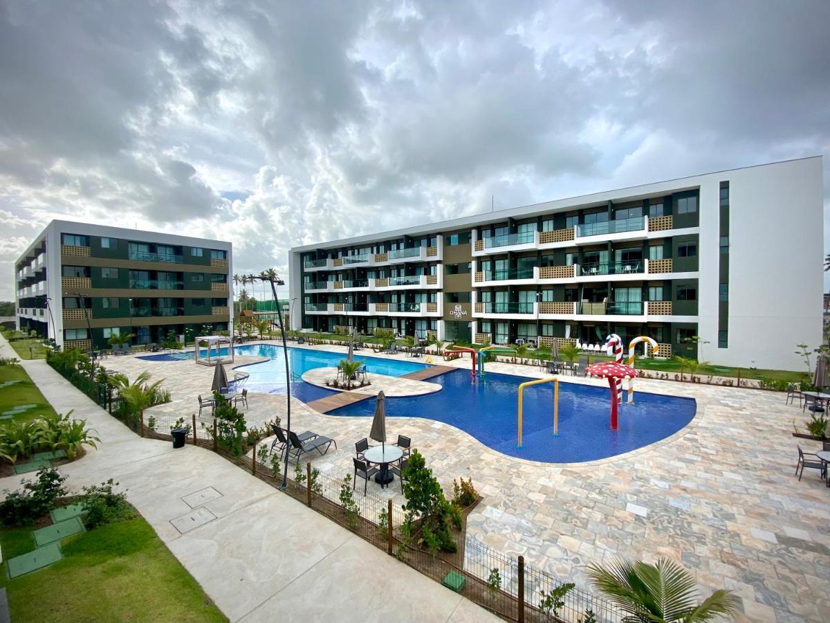 Apartamento Flat Luxuoso Com Vista A Piscina-muro Alto,