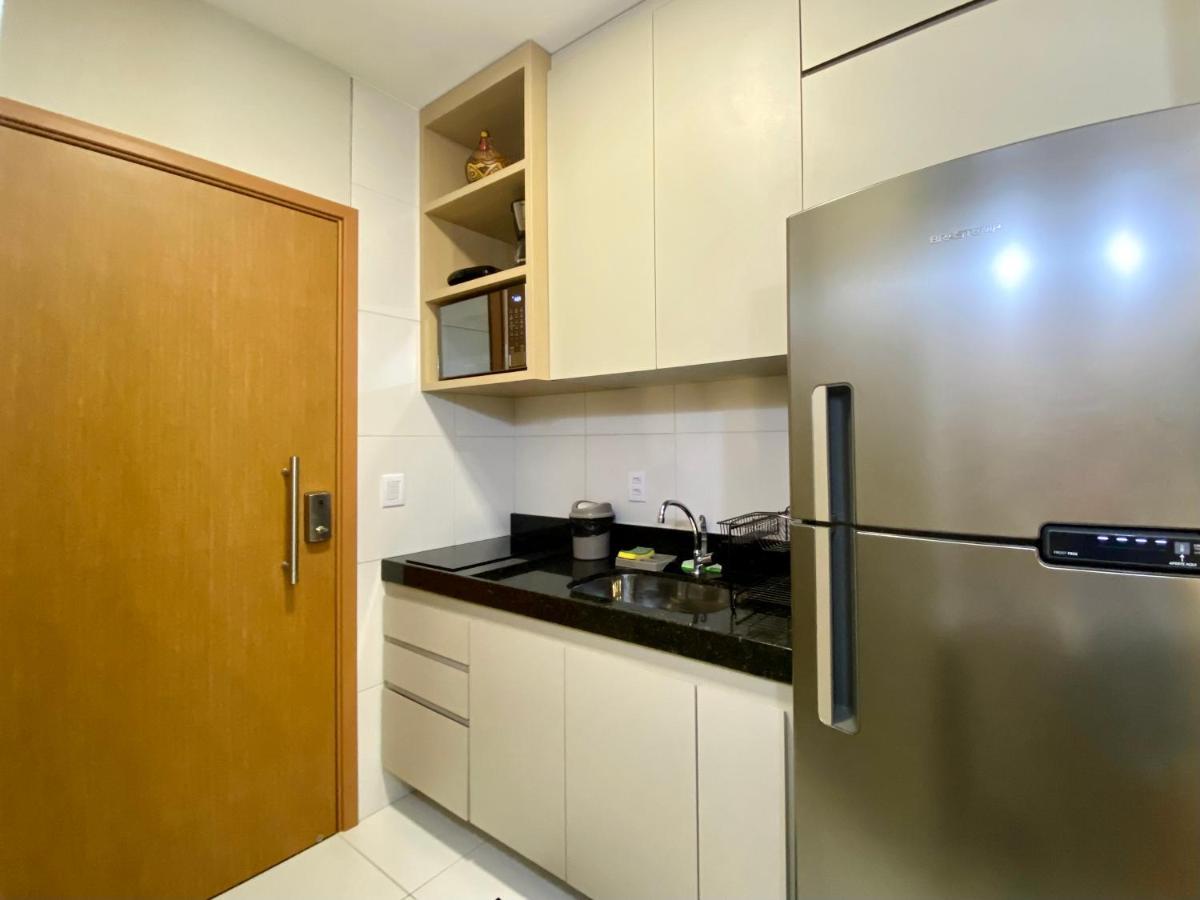 Apartamento Flat Luxuoso Com Vista A Piscina-muro Alto,