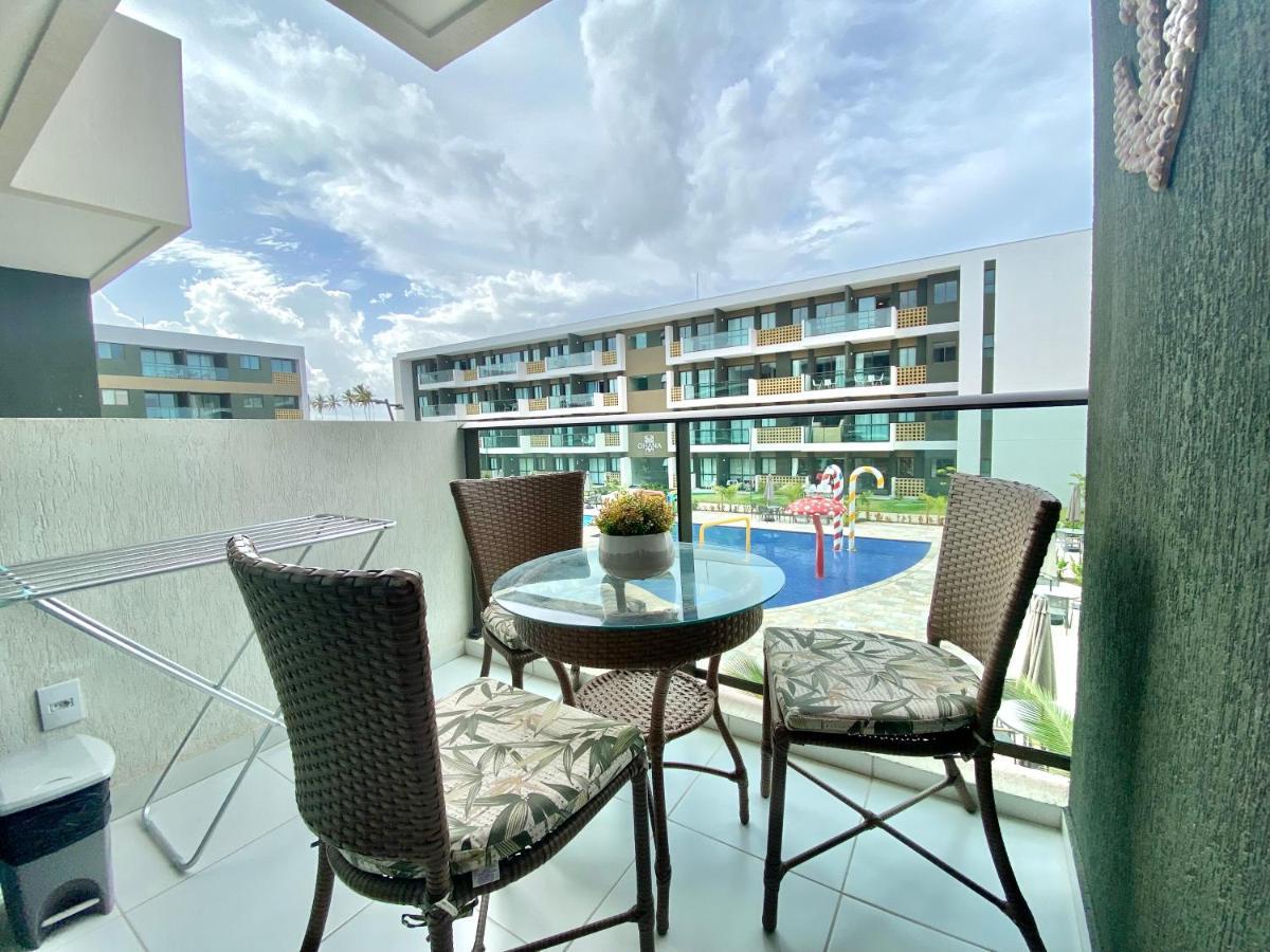 Apartamento Flat Luxuoso Com Vista A Piscina-muro Alto, *