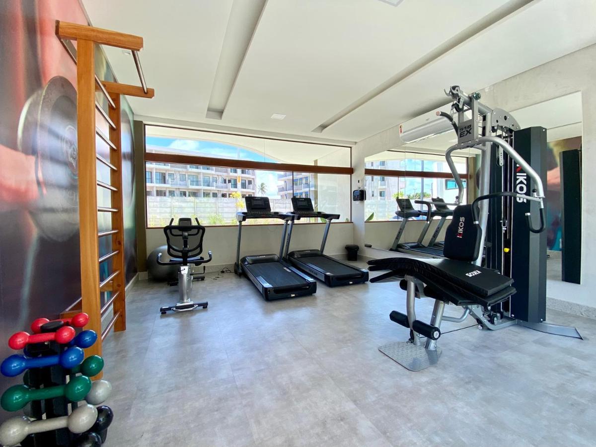 Apartamento Flat Luxuoso Com Vista A Piscina-muro Alto, *