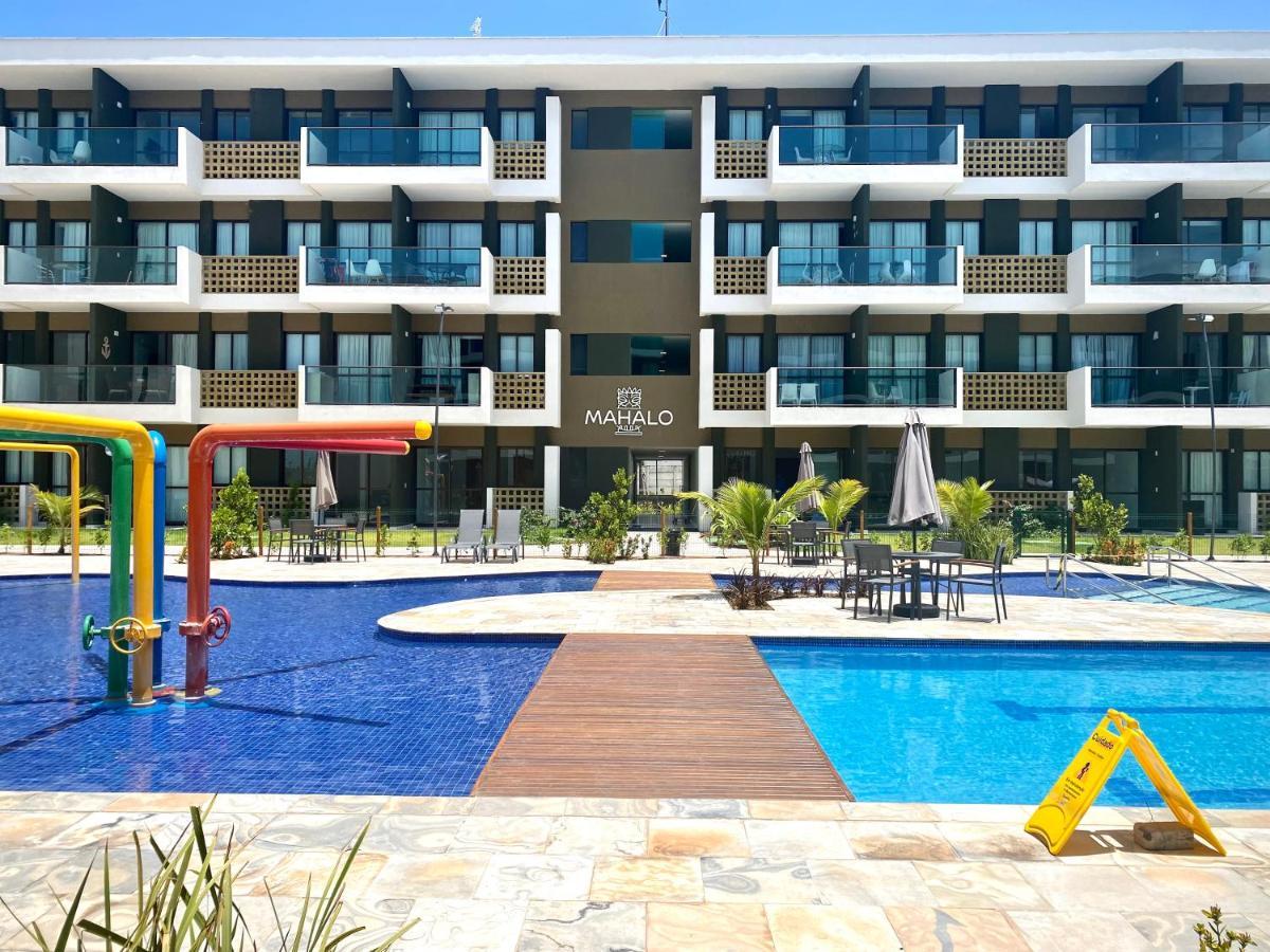 Apartamento Flat Luxuoso Com Vista A Piscina-muro Alto,